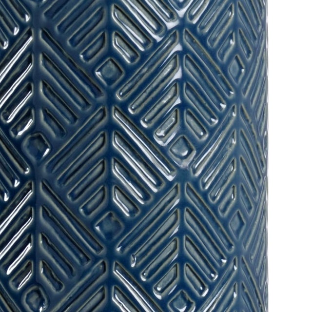 Wildwood Wildwood Mountain Pine Table Lamp - Denim For Sale - Image 4 of 5