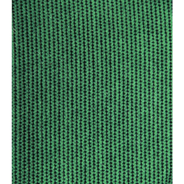 Black Vintage Velvet Modular Sofa, 1970s, Set of 5 For Sale - Image 8 of 15