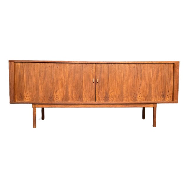 1960s Vintage Mid Century Danish Teak Credenza by Peter Lovig For Sale