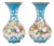 Napoleon III Opaline Vases, 19th Century, Set of 2 For Sale