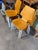Wood Mid 20th Century Set of 8 Danish Modern Bentwood Dining Chairs White Metal Mid Century Chairs For Sale - Image 7 of 10