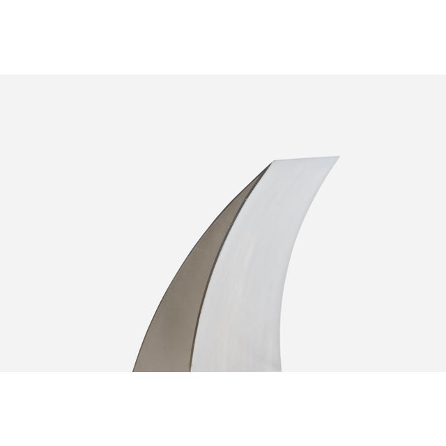 Stainless Steel Chaise Lounge, Style of Maria Pergay For Sale - Image 4 of 7