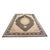 Vintage Sino-Persian Tabriz Mahi Wool 9x12 Black & Ivory Handmade Area Rug #1144253 For Sale - Image 4 of 10