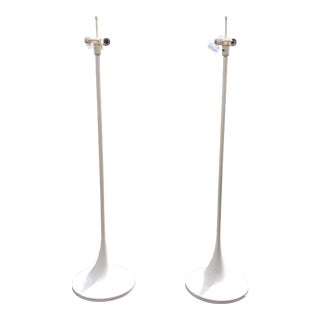 Laurel Tulip Style Floor Lamps - A Pair For Sale