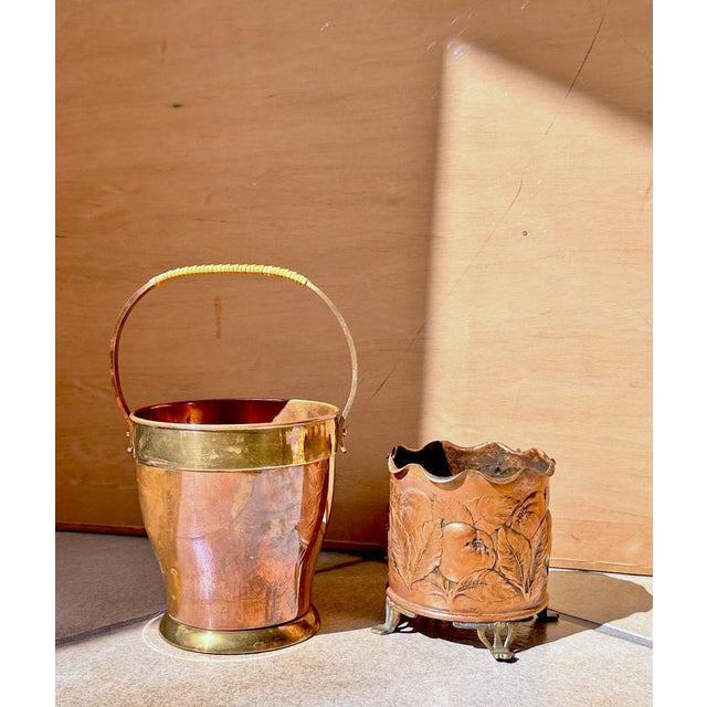 Ice Bucket in Copper & Brass from Harald Buchrucker, Germany, 1950s For Sale - Image 13 of 15