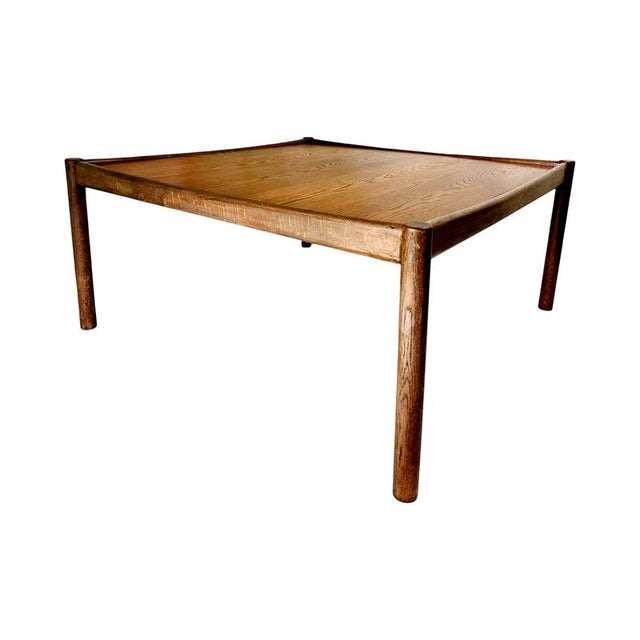 Scandinavian Leather Sofa, Armchairs, and Coffee Table Set, 8 Pieces, 1960s For Sale - Image 6 of 16