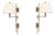 Claremont Swing-Arm Wall Sconces by Hudson Valley, Set of 2 For Sale