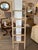 Modern Wood Ladder in Antique Finish For Sale - Image 4 of 5