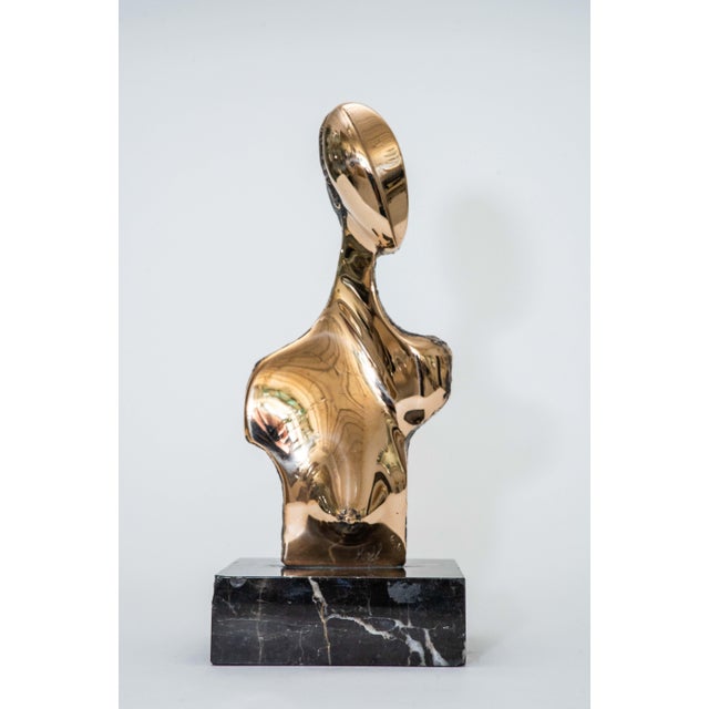 1980s Vintage Antonio Kieff Bronze and Marble Figurative Male/ Female Sculpture Titled Tortura For Sale - Image 5 of 13