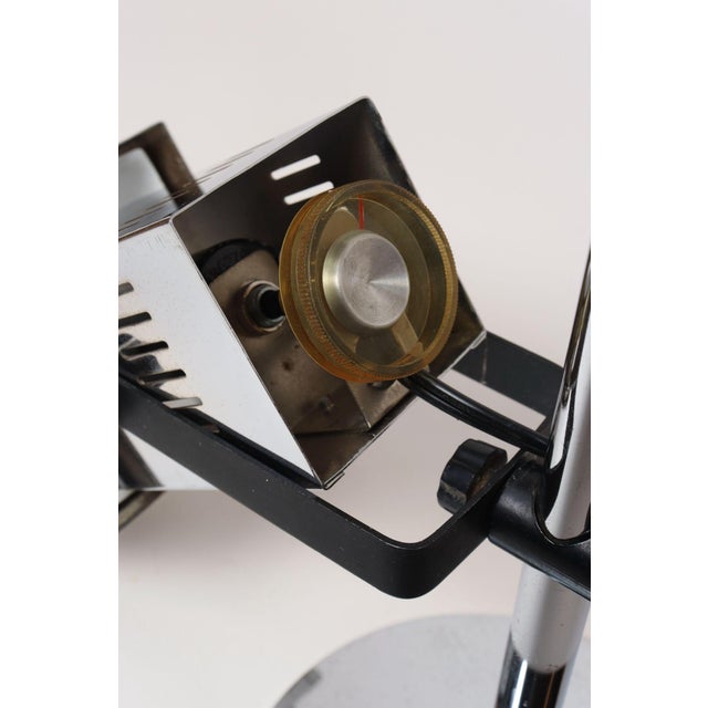 Vintage Koch & Lowy Chrome Adjustable Task / Table Lamp With Articulating Shade For Sale - Image 13 of 17