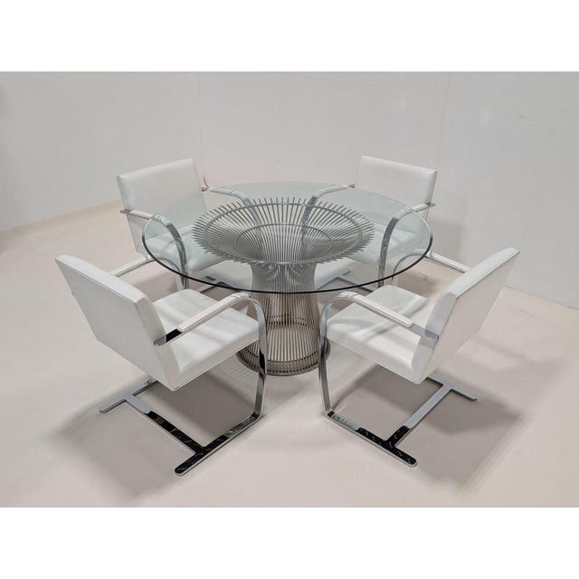 Silver Dining Table by Warren Platner for Knoll For Sale - Image 8 of 16