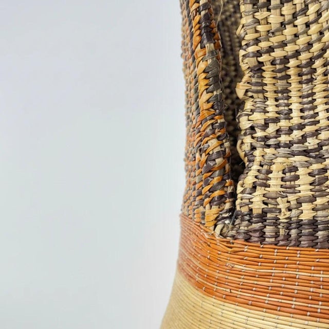 African Early 20th Century Tutsi Basket Rwanda For Sale - Image 3 of 15