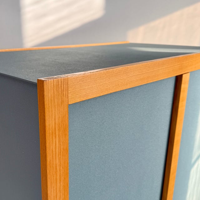 Gray Pavatex Sparta Wardrobe by Arthur Milani for Wohnhilfe Schweiz, 1960s For Sale - Image 8 of 14