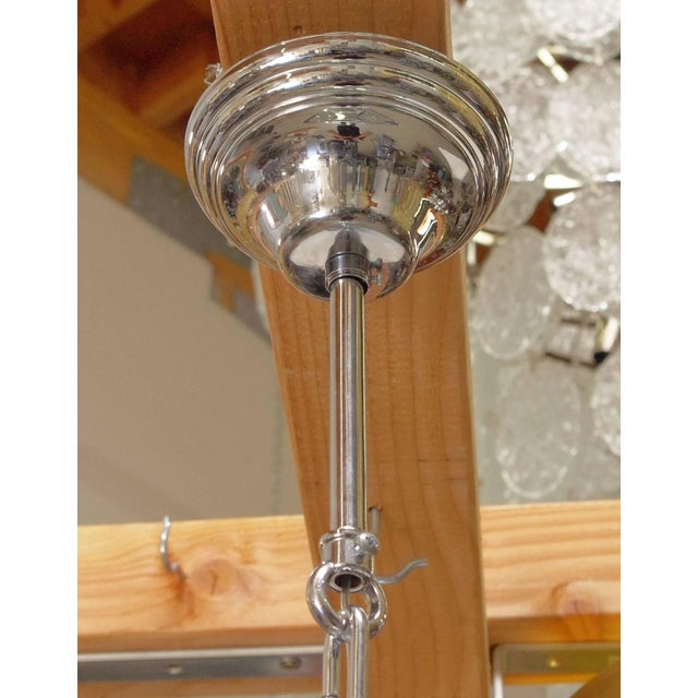 Glass Italian Modern Hexagonal Shaped Lantern, 1990's For Sale - Image 7 of 8