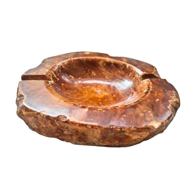 Vintage Italian Ashtray in Onyx, 1960s For Sale - Image 10 of 10