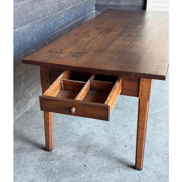 Normandy Farmhouse Dining Table in Oak, 1850 For Sale - Image 18 of 18