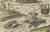 River Crossing by Indigenous People with Rafts and Canoes, 1594, Paper For Sale - Image 5 of 9