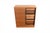 Mid 20th Century Danish Modern Tambour Locking File Cabinet in Teak | 1960s For Sale - Image 5 of 12