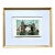 Tower Bridge, London - Hand Cut & Woven Vintage Photo Postcards, Framed For Sale
