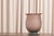 Glass Vintage Frosted Purple Glass Vase on Blue-Green Foot For Sale - Image 7 of 10