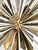 Brass & Nickel "Sunburst" Chandelier by Remains Lighting of New York For Sale - Image 16 of 18