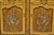 Contemporary French Country Style Marble Top Painted Server Console Cabinet For Sale - Image 11 of 15
