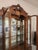 1960's Italian Carved Wood Display Cabinet For Sale - Image 9 of 12