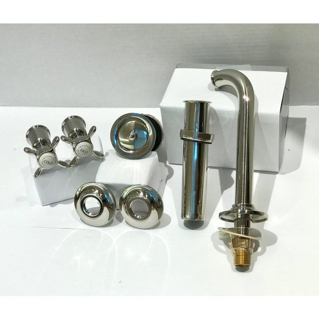Waterworks Easton Classic Low Profile Three Hole Wall Mounted