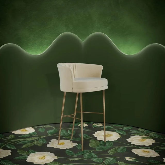 Red Lupino Bar Chair by Ottiu For Sale - Image 8 of 9