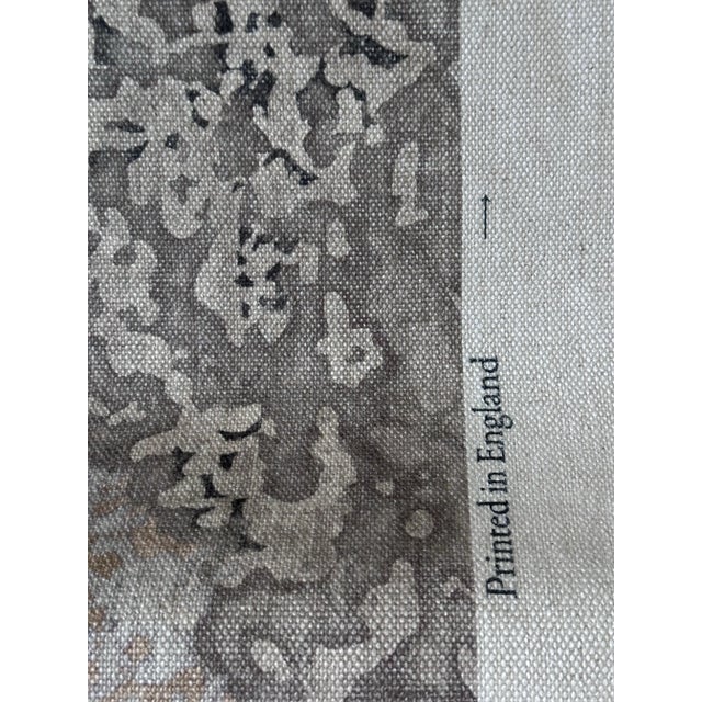 Zoffany 5 1/2 Yards Belvoir Mineral Fabric For Sale - Image 4 of 7