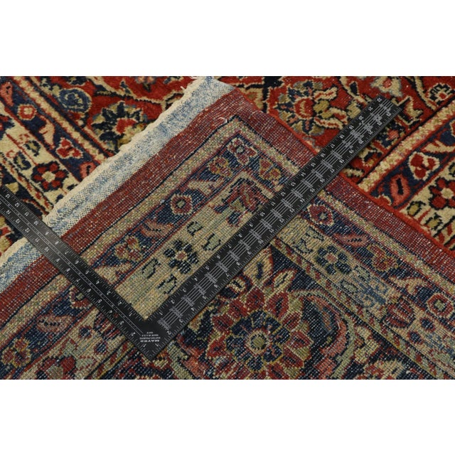 Antique Persian Mahal Rug, 12'00 X 20'04 For Sale In Dallas - Image 6 of 10