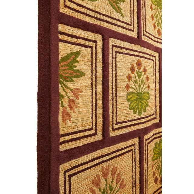 Traditional Ward + Gray Autumn Sisal With Wool Overlay Rug, 8' x 10' For Sale - Image 3 of 4