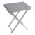 1980s Boho Chic Lucite Folding Tray Table X Stretchers Mid-Century Modern American For Sale