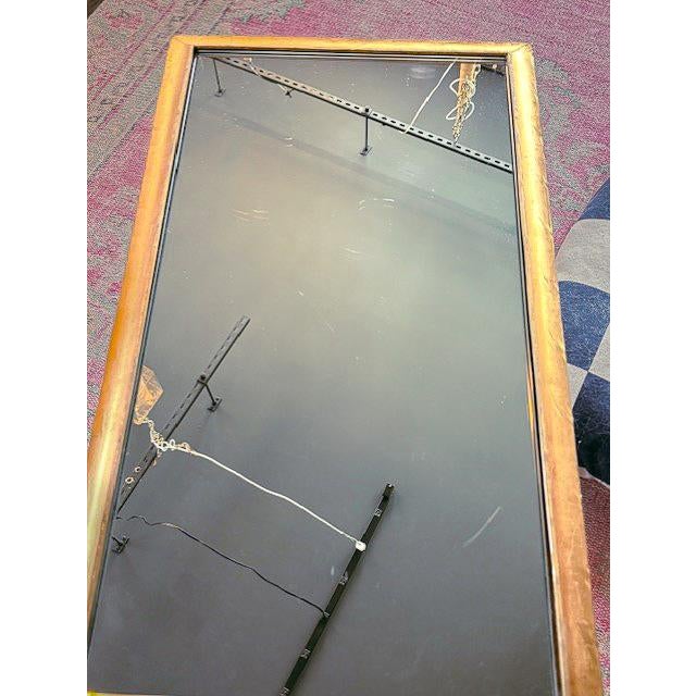 Interlude Home Gold Leaf Mirrored Side Table For Sale - Image 4 of 8