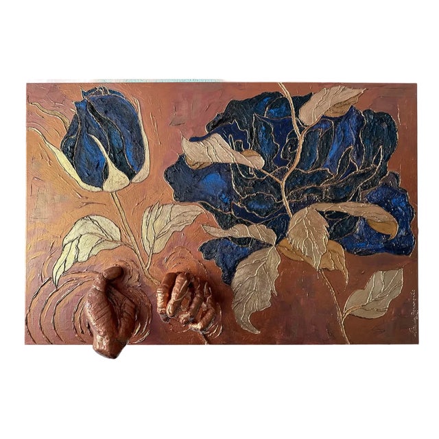 Claudia Benavente, Take My Rose, 2023, Oil on Canvas For Sale