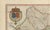 Paper Blaeu Map of Île-De-France Paris Region with Royal Arms, 1642 For Sale - Image 7 of 10