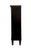 Black Mid-Century Regency / Directoire Style Black & Gilt Painted Cabinet / Bookcase / Bar With Inset Wire Screen & Key, Attrib. To Baker Furniture For Sale - Image 8 of 12