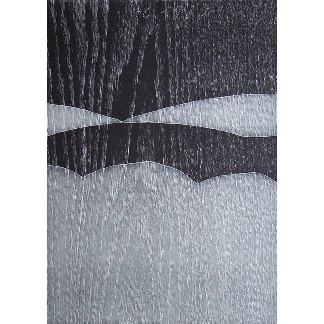 Franz Eggenschwiler, Lichtung II, 1992, Original Woodcut For Sale - Image 11 of 15