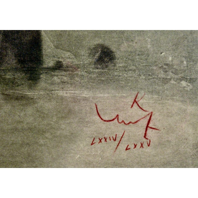 1970s Kaiko Moti Sunrise 1978 Original Print For Sale - Image 5 of 6