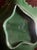 Antique Early 19th Century English Green Glazed Creamware Leaf Shaped Dish For Sale - Image 9 of 10