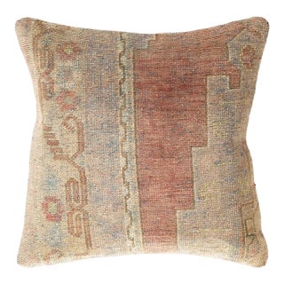 Pasargad DC Vintage Hand Knotted Rug Turkish Pillow For Sale