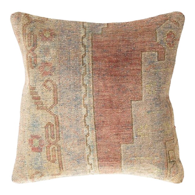Pasargad DC Vintage Hand Knotted Rug Turkish Pillow For Sale