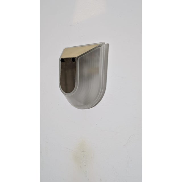 Gold Italian Tesi Wall Lamp by Roberto Fiorato for Prisma, 1980s For Sale - Image 8 of 9