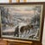 Traditional 20th Century European School Oil on Canvas by Polish Artist Edward Mesjasz (1929-2007) Depicting Winter Horses Hauling Woods For Sale - Image 3 of 12