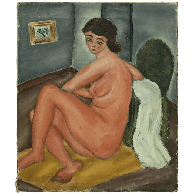 Sarah Newman, Nude Female Figure, 1984 For Sale - Image 4 of 4
