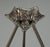 Francis Hubens & Degue 1930s Floral Geometric French Art Deco Pendant Light For Sale - Image 9 of 11