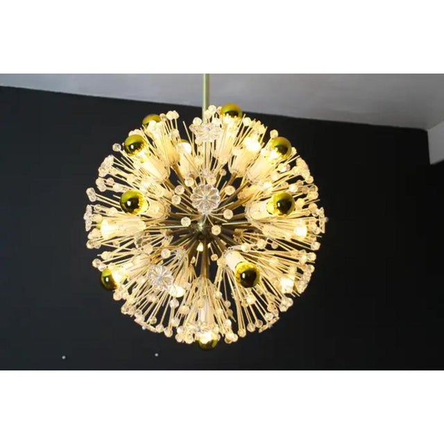 Snowflake Chandelier by Emil Stejnar for Nikoll, 1950s For Sale - Image 10 of 16