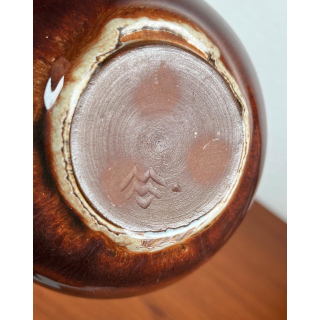 Ceramic Mid-Century Modern German Studio Pottery Bowl by Monika Maetzel, 1960s For Sale - Image 7 of 10