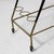 Brass and Glass Bar Trolley For Sale - Image 5 of 7