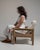 Cream 19th Century France Cream Wood Armchair For Sale - Image 8 of 11